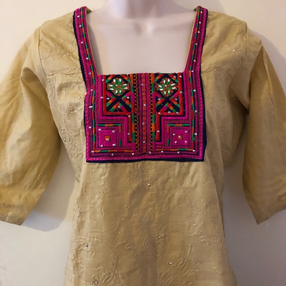 Indian stitched cotton salwar kameez - Picture 4 of 8